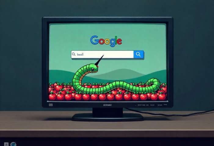 Google Doodle Snake Game